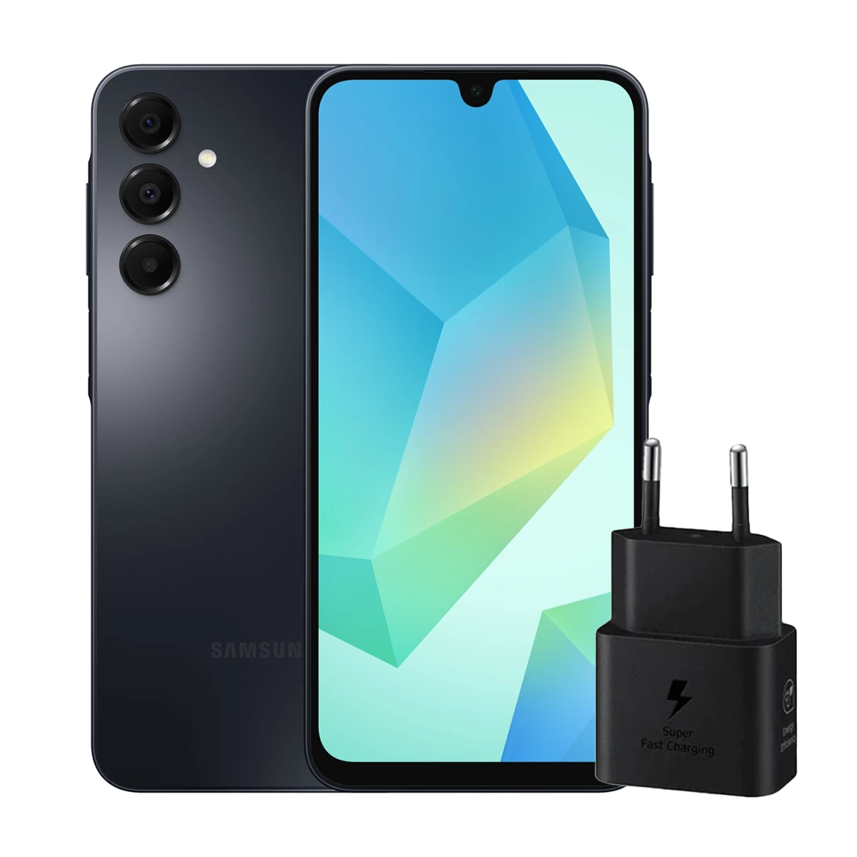 گوشی موبایل سامسونگ مدل Galaxy A16 4G ظرفیت 128 گیگابایت رم 6 گیگابایت - ویتنام به همراه شارژر 25 وات سامسونگ گوشی موبایل سامسونگ مدل Galaxy A16 4G ظرفیت 128 گیگابایت رم 6 گیگابایت - ویتنام به همراه شارژر 25 وات سامسونگ