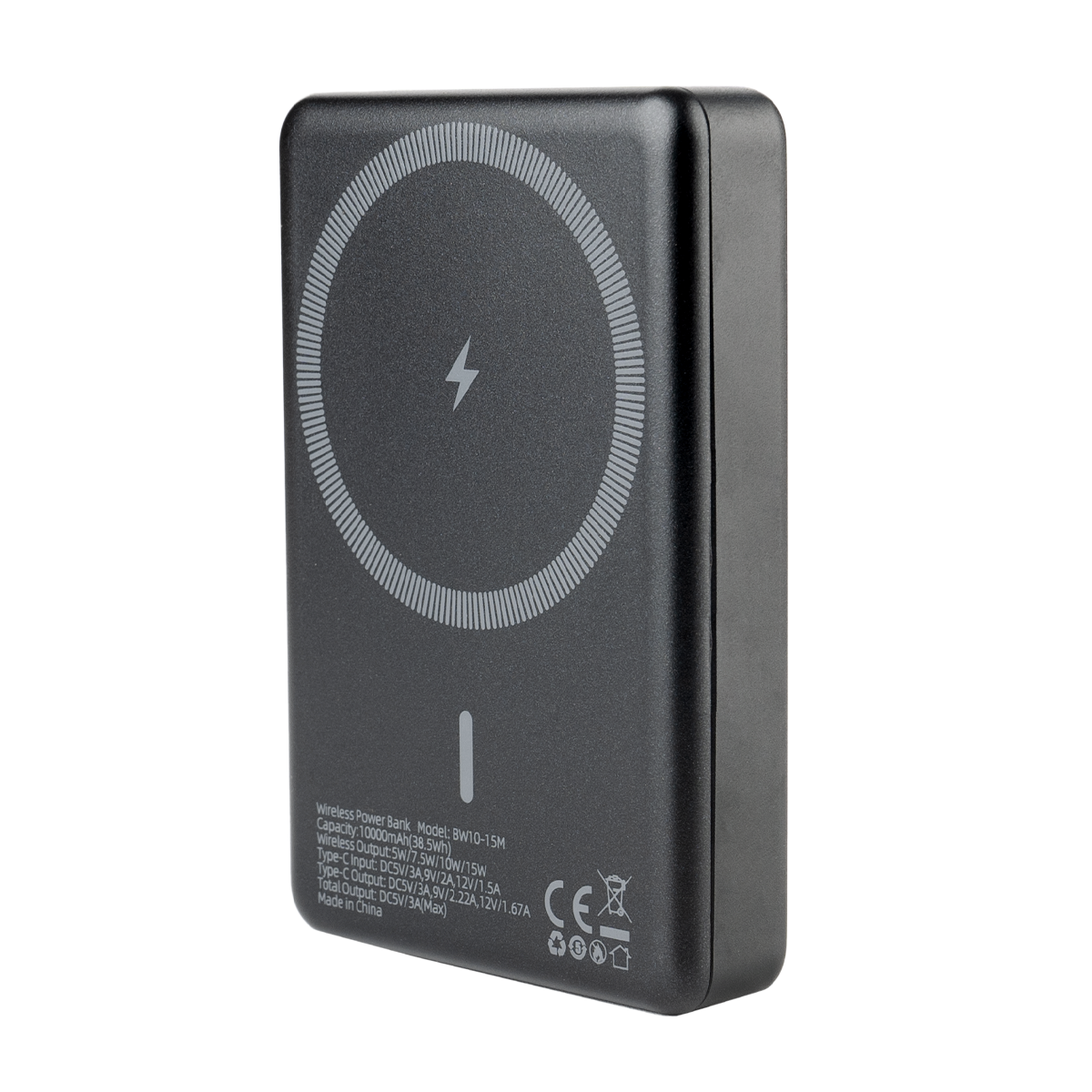 پاوربانک بی سیم بنتیک مدل BW10-15M ظرفیت 10000 میلی آمپر ساعت-مشکی پاوربانک بی سیم بنتیک مدل BW10-15M ظرفیت 10000 میلی آمپر ساعت-مشکی