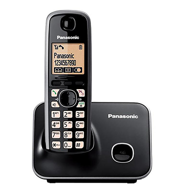 تلفن بی سیم پاناسونیک مدل KX-TG3711-مشکی  تلفن بی سیم پاناسونیک مدل KX-TG3711-مشکی
