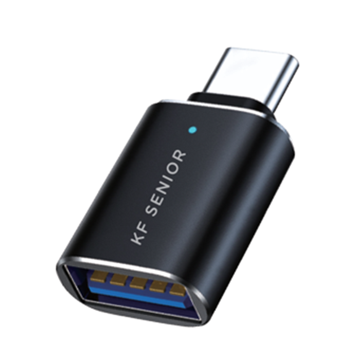 مبدل OTG تایپ سی کی اف سنیور مدل A-312 مبدل OTG تایپ سی کی اف سنیور مدل A-312
