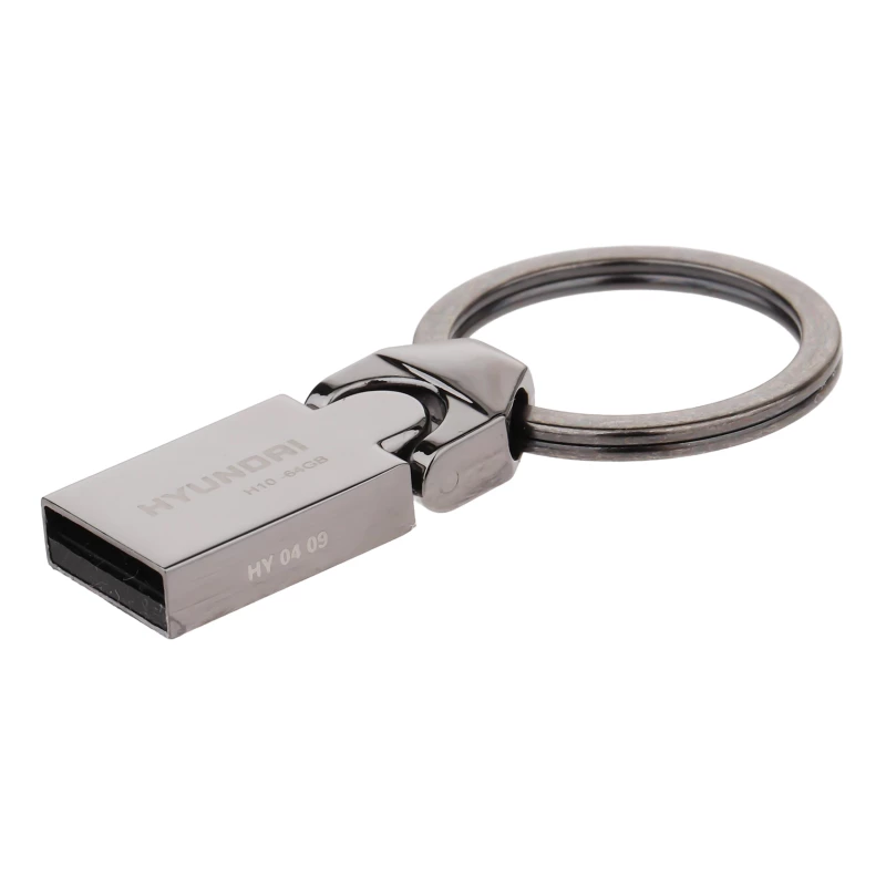 فلش مموری هیوندای مدل H10 USB2.0 ظرفیت 64 گیگابایت-نقرهای فلش مموری هیوندای مدل H10 USB2.0 ظرفیت 64 گیگابایت-نقرهای