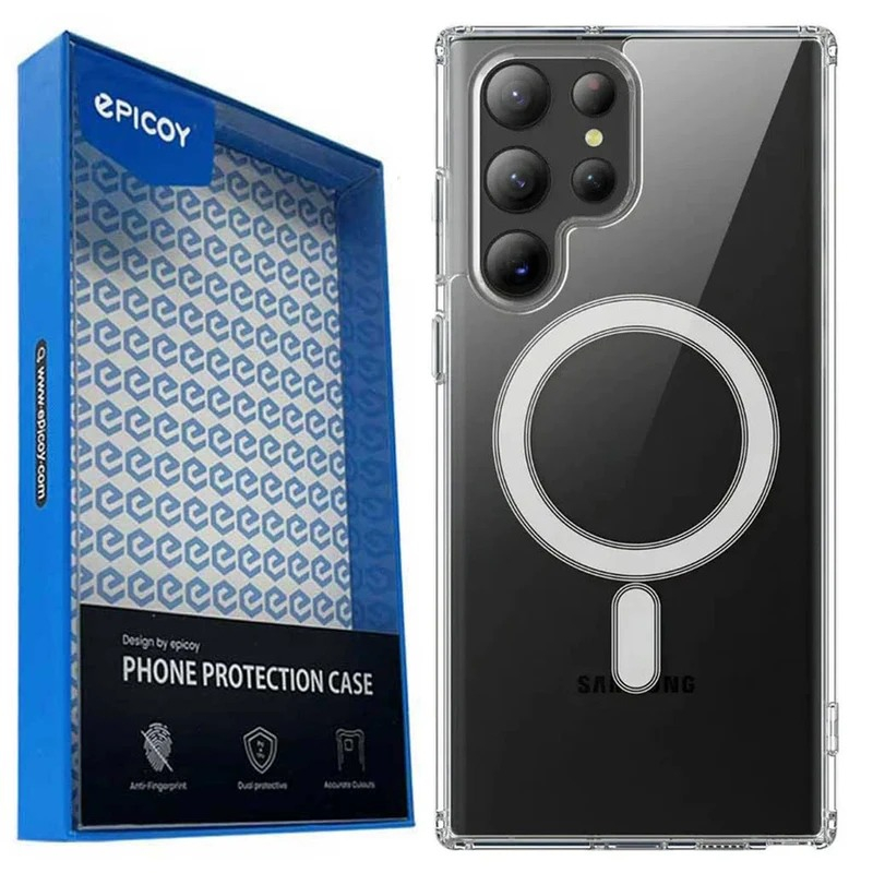 کاور اپیکوی مدل AntiShock-MagSafe مناسب برای گوشی موبایل سامسونگ Galaxy S25 Ultra کاور اپیکوی مدل AntiShock-MagSafe مناسب برای گوشی موبایل سامسونگ Galaxy S25 Ultra