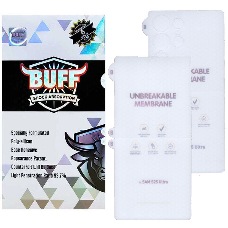 محافظ صفحه نمایش مات بوف مدل Hydrogel-Matte-G مناسب برای گوشی موبایل سامسونگ Galaxy S25 Ultra به همراه محافظ پشت گوشی محافظ صفحه نمایش مات بوف مدل Hydrogel-Matte-G مناسب برای گوشی موبایل سامسونگ Galaxy S25 Ultra به همراه محافظ پشت گوشی