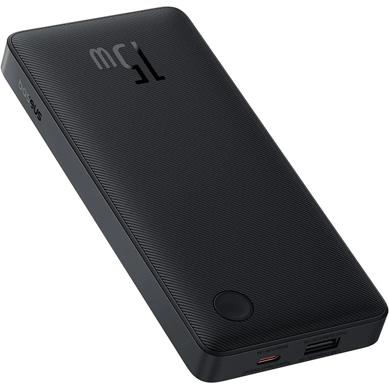 پاوربانک باسئوس مدل Airpow Lite PPAP-10A Cosmic ظرفیت 10000 میلی آمپر ساعت-سفید پاوربانک باسئوس مدل Airpow Lite PPAP-10A Cosmic ظرفیت 10000 میلی آمپر ساعت-سفید