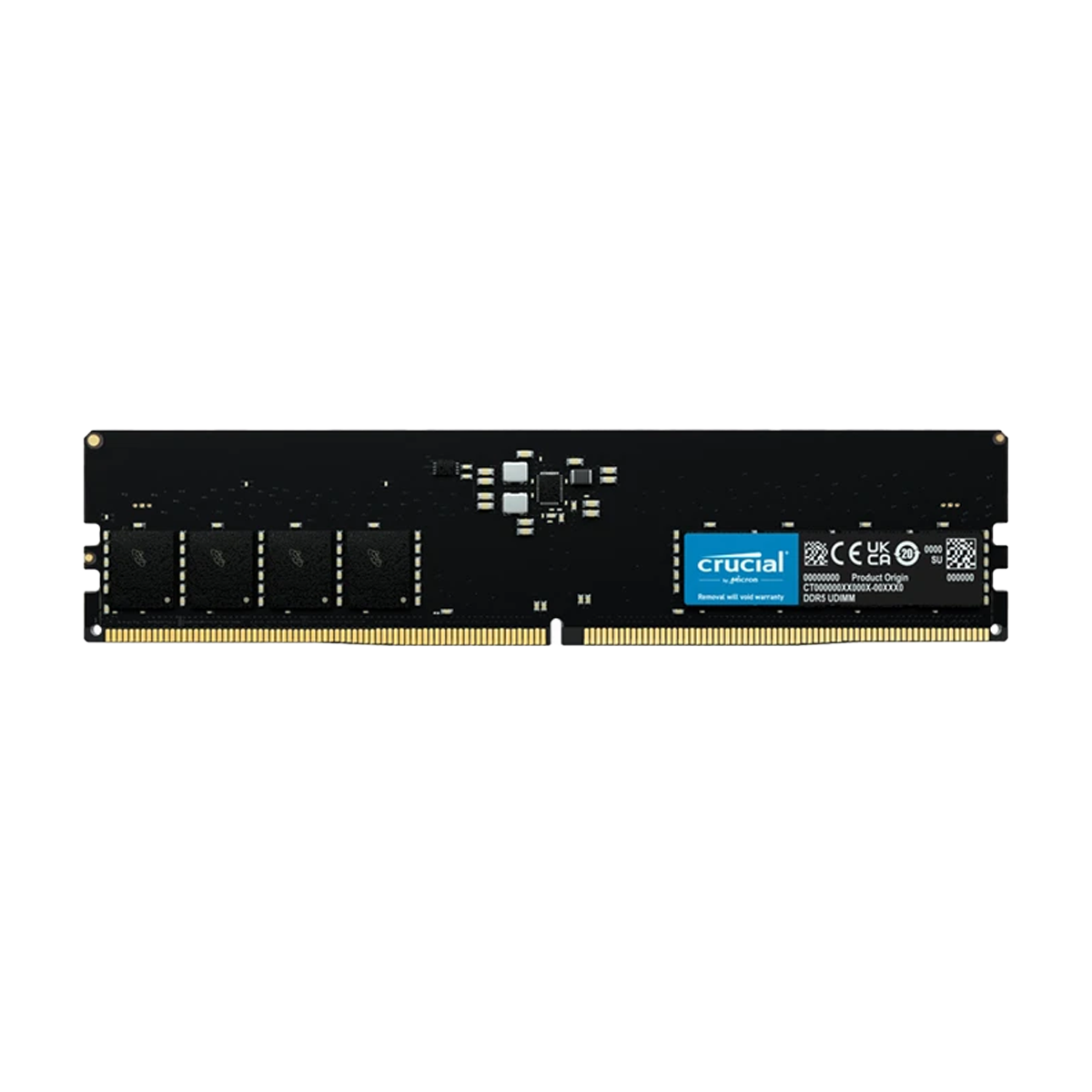 رم لپ تاپ DDR5 تک کاناله 4800 مگاهرتز CL40 کروشیال مدل UDIMM ظرفیت 16 گیگابایت رم لپ تاپ DDR5 تک کاناله 4800 مگاهرتز CL40 کروشیال مدل UDIMM ظرفیت 16 گیگابایت