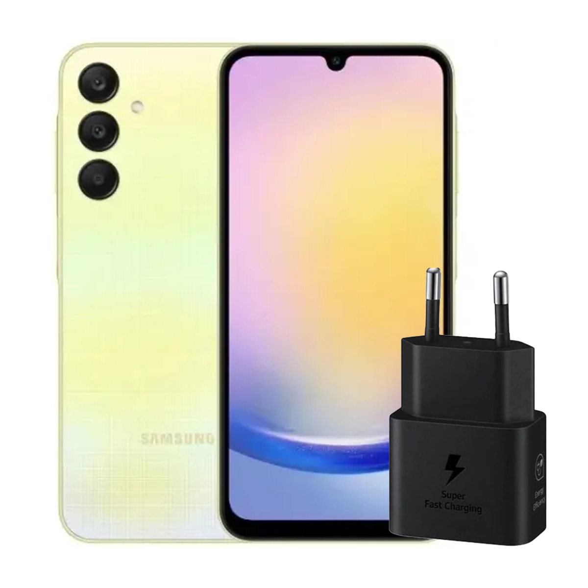 گوشی موبایل سامسونگ مدل Galaxy A15 4G ظرفیت 128 گیگابایت رم 6 گیگابایت - ویتنام به همراه شارژر 25 وات سامسونگ گوشی موبایل سامسونگ مدل Galaxy A15 4G ظرفیت 128 گیگابایت رم 6 گیگابایت - ویتنام به همراه شارژر 25 وات سامسونگ