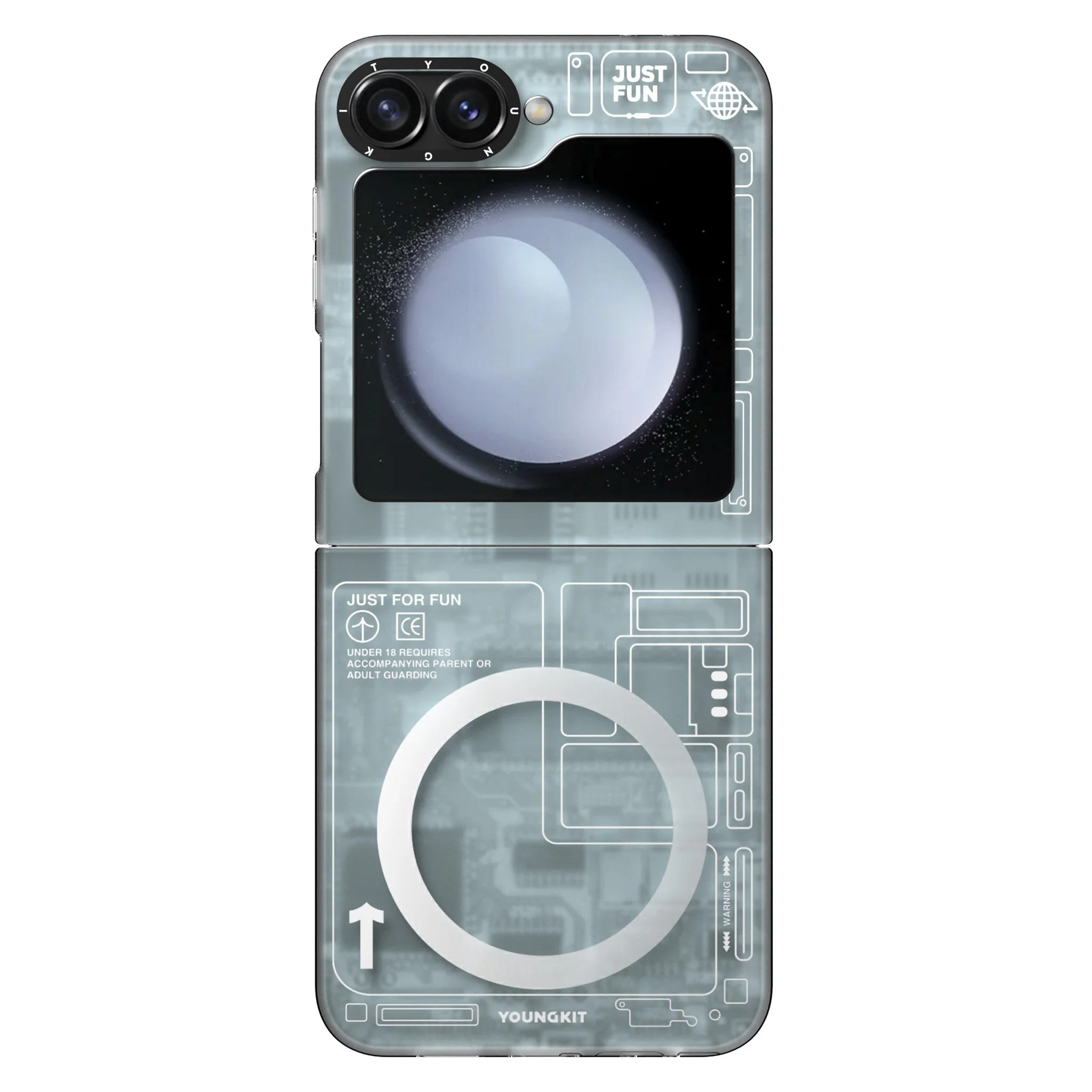 کاور یانگ کیت مدل Technology Magnetic 020 مناسب برای گوشی موبایل سامسونگ Galaxy Z Flip 6