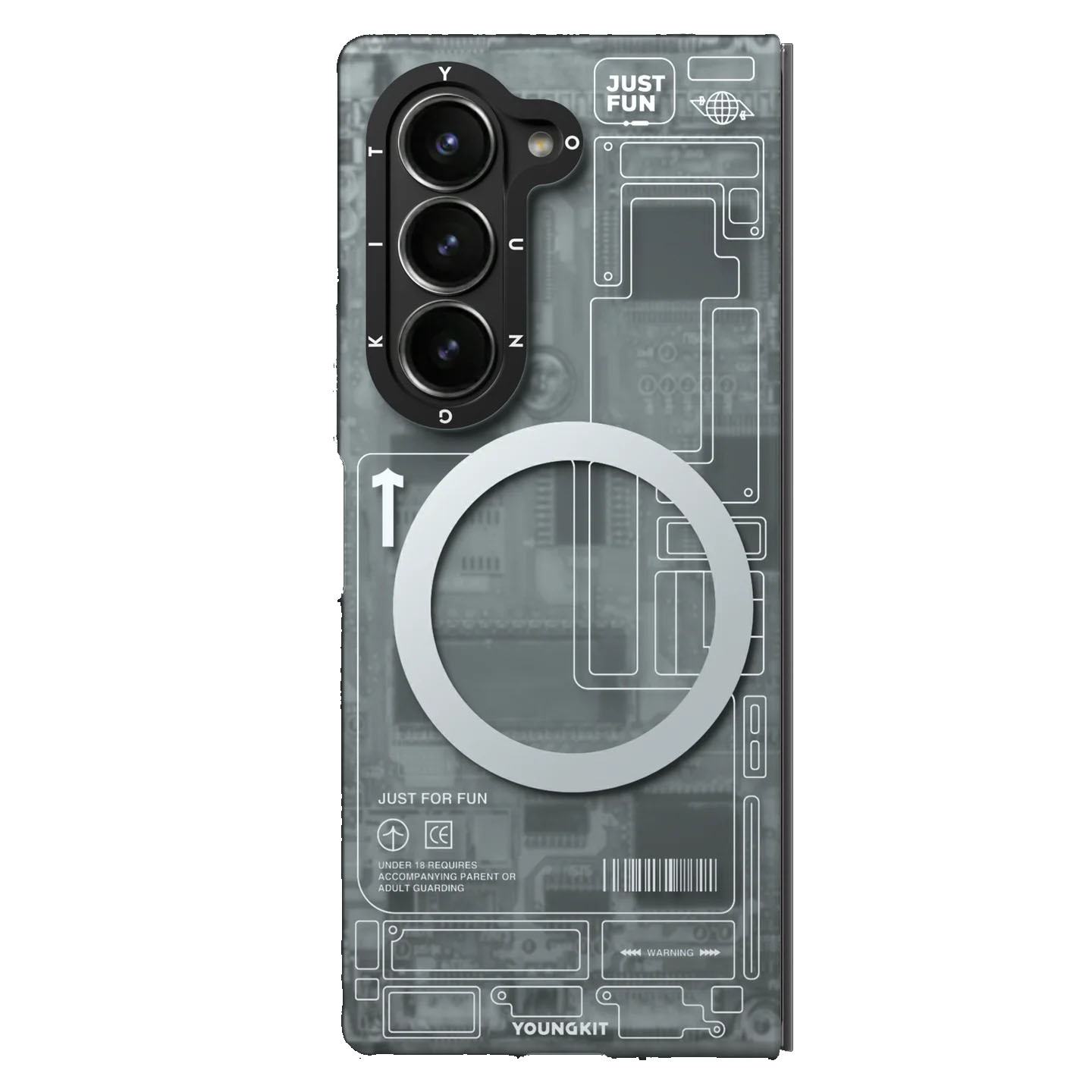 کاور یانگ کیت مدل Technology Magnetic 020 مناسب برای گوشی موبایل سامسونگ Galaxy Z Fold 6 کاور یانگ کیت مدل Technology Magnetic 020 مناسب برای گوشی موبایل سامسونگ Galaxy Z Fold 6