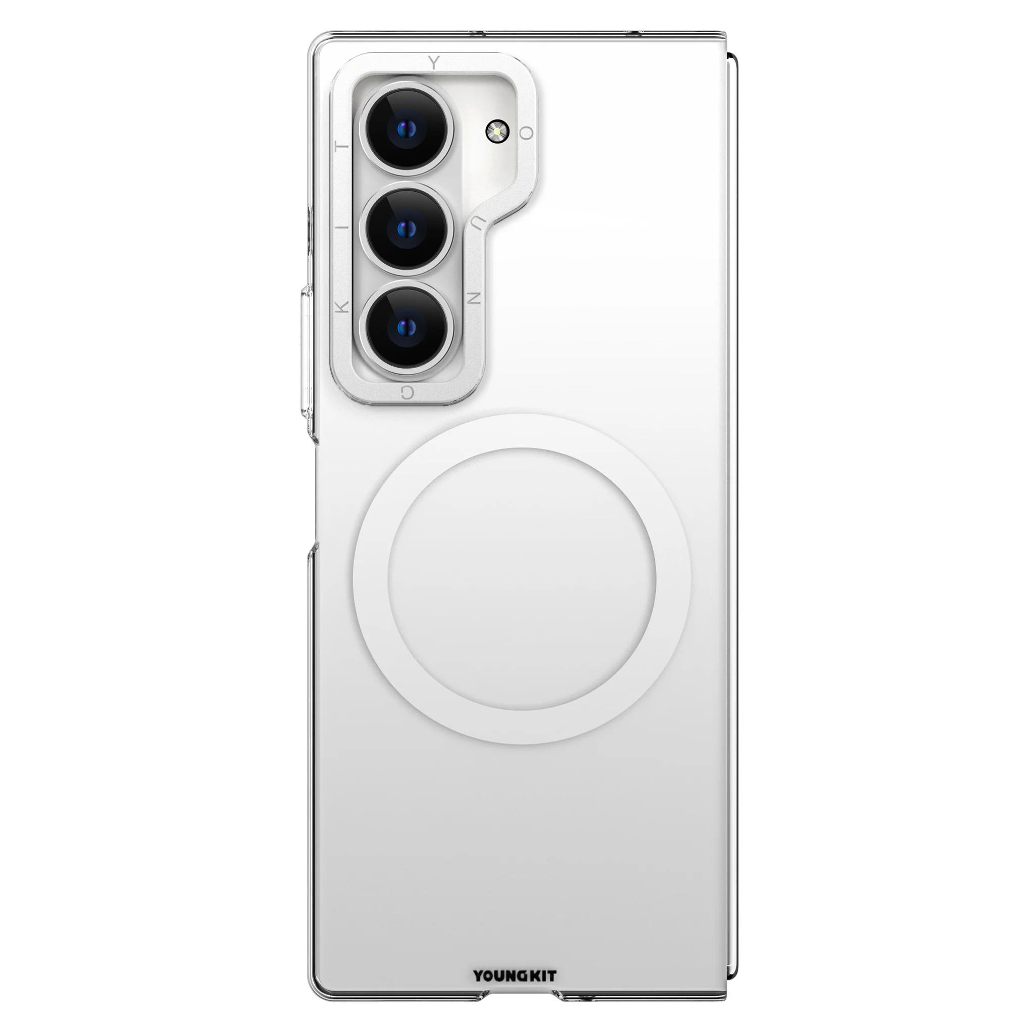کاور یانگ کیت مدل Crystal Shield Magsafe002 مناسب برای گوشی موبایل سامسونگ Galaxy Z Fold 6  کاور یانگ کیت مدل Crystal Shield Magsafe002 مناسب برای گوشی موبایل سامسونگ Galaxy Z Fold 6