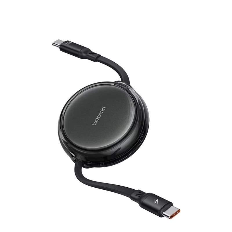 کابل دو سر تایپ سی توکی مدل 100W TQ-X94C2 طول 1 متر-بنفش کابل دو سر تایپ سی توکی مدل 100W TQ-X94C2 طول 1 متر-بنفش