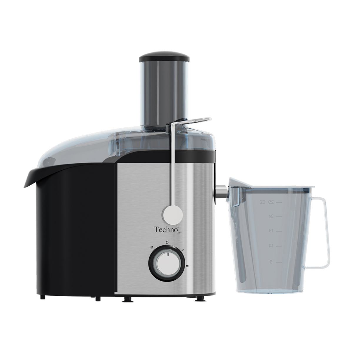 آبمیوه گیری تکنو مدل Te‑218-مشکی آبمیوه گیری تکنو مدل Te‑218-مشکی