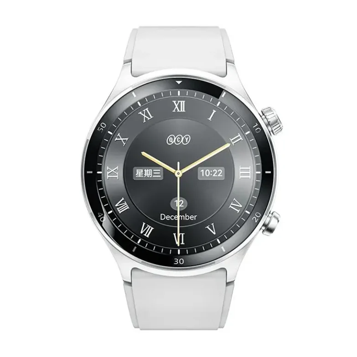 ساعت هوشمند کیو سی وای مدل Active GT-بدنه نقره ای بند طوسی ساعت هوشمند کیو سی وای مدل Active GT-بدنه نقره ای بند طوسی