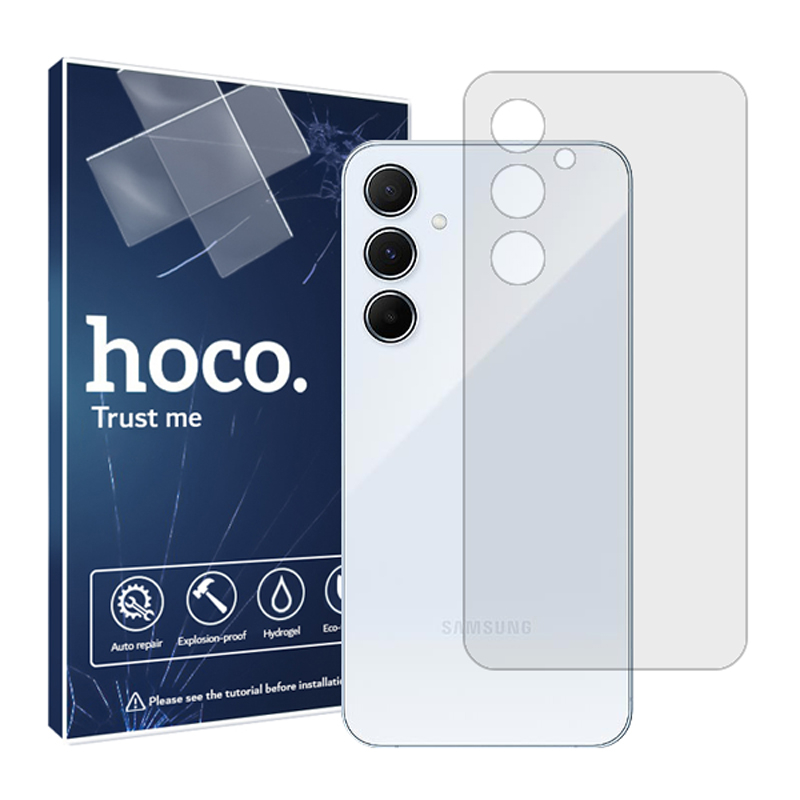 محافظ پشت گوشی شفاف هوکو مدل HyGEL مناسب برای گوشی موبایل سامسونگ Galaxy A55 محافظ پشت گوشی شفاف هوکو مدل HyGEL مناسب برای گوشی موبایل سامسونگ Galaxy A55