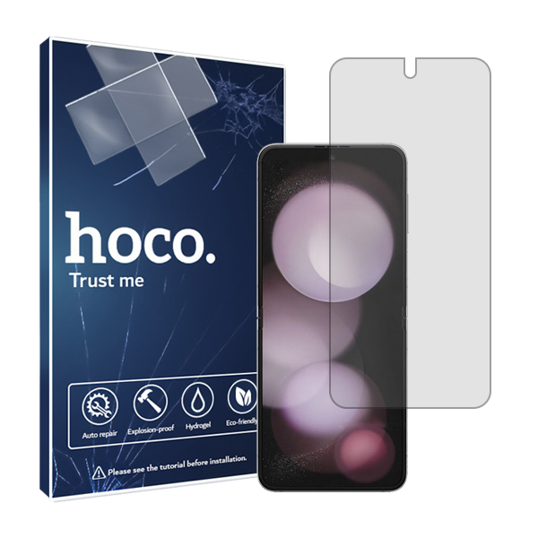 محافظ صفحه نمایش شفاف  هوکو مدل HyGEL مناسب برای گوشی موبایل سامسونگ  Galaxy  ZFlip 5 محافظ صفحه نمایش شفاف  هوکو مدل HyGEL مناسب برای گوشی موبایل سامسونگ  Galaxy  ZFlip 5