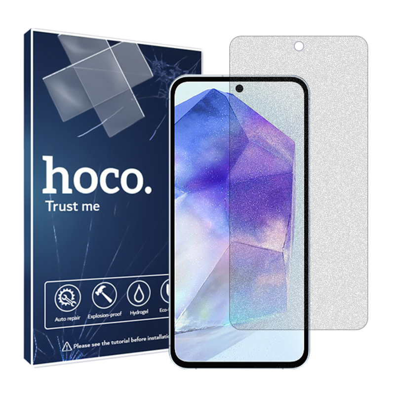 محافظ صفحه نمایش مات هوکو مدل HyMTT مناسب برای گوشی موبایل سامسونگ Galaxy A55 محافظ صفحه نمایش مات هوکو مدل HyMTT مناسب برای گوشی موبایل سامسونگ Galaxy A55