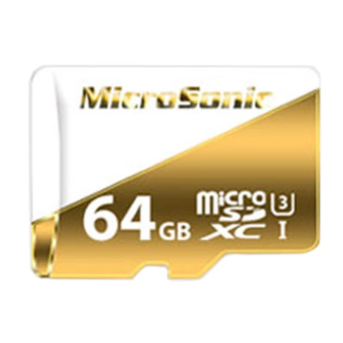 کارت حافظه‌ microSDXC میکروسونیک کلاس 10 استاندارد U3 مدل 533X-A1-V30 سرعت 80MBps ظرفیت 64 گیگابایت
