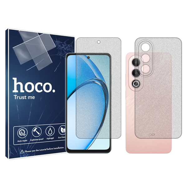 محافظ صفحه نمایش مات هوکو مدل Resistant‌ مناسب برای گوشی موبایل اوپو   A3x China به همراه محافظ پشت گوشی