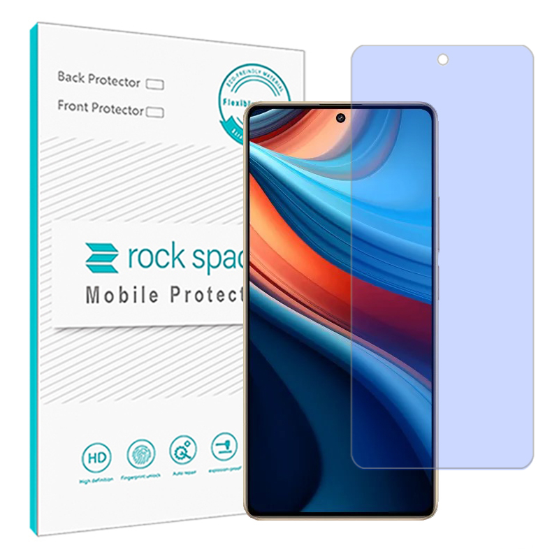 محافظ صفحه نمایش ضد اشعه آبی راک اسپیس مدل Resistant مناسب برای گوشی موبایل شیائومی Redmi Note 13R Pro محافظ صفحه نمایش ضد اشعه آبی راک اسپیس مدل Resistant مناسب برای گوشی موبایل شیائومی Redmi Note 13R Pro