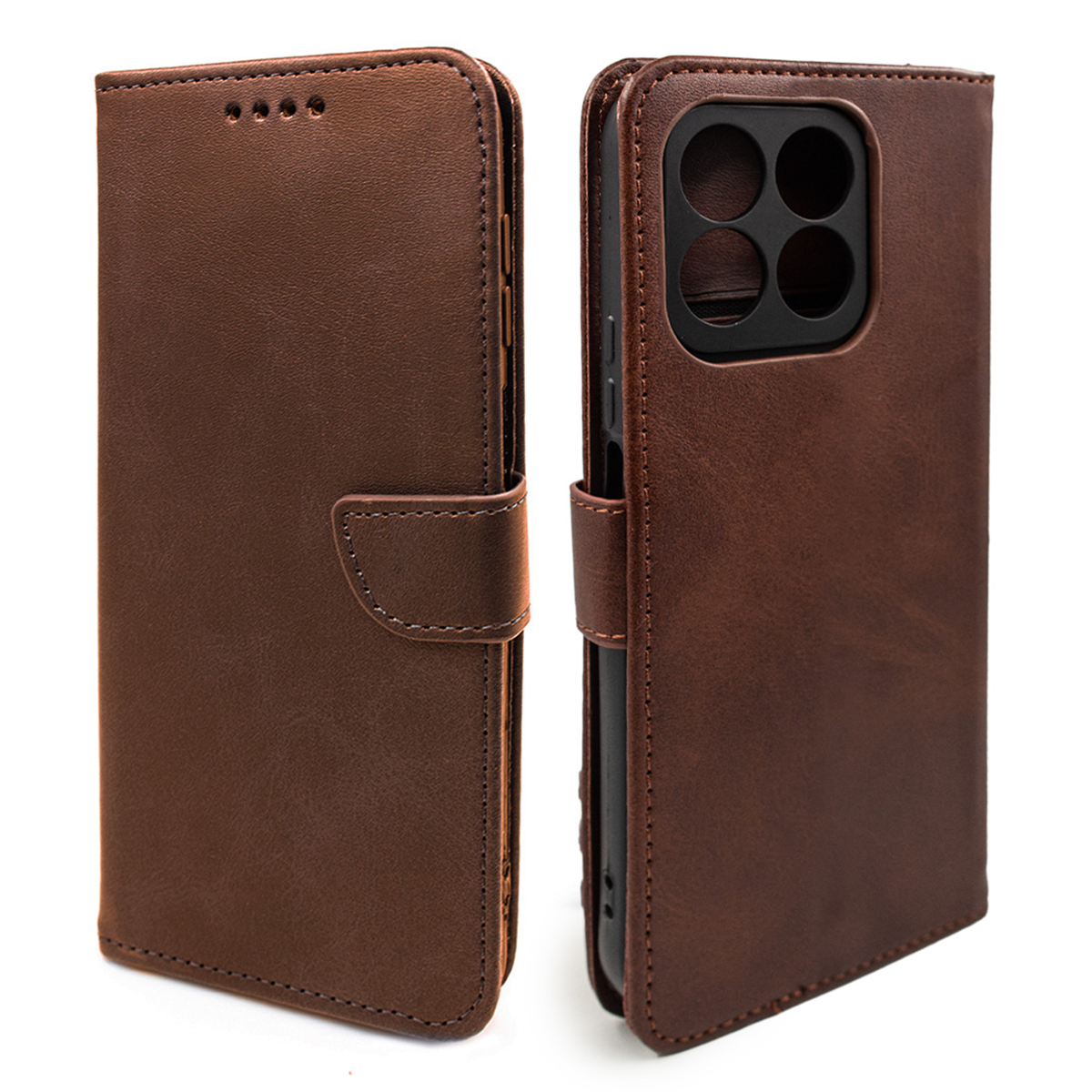 کیف کلاسوری گوشی آنر X5b plus مدل مگنتی جاکارتی محافظ لنزدار-قهوه ای کیف کلاسوری گوشی آنر X5b plus مدل مگنتی جاکارتی محافظ لنزدار-قهوه ای