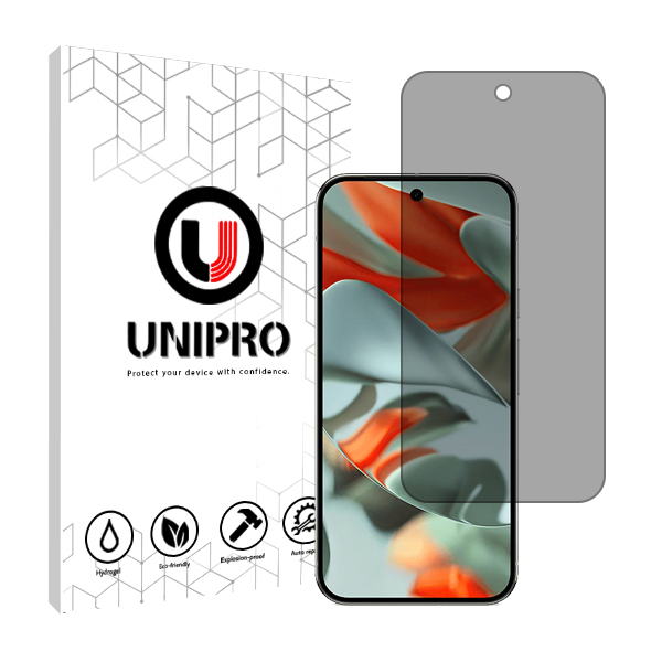 محافظ صفحه نمایش حریم شخصی یونی پرو مدل Explosion Proof مناسب برای گوشی موبایل گوگل Pixel 9 Pro XL محافظ صفحه نمایش حریم شخصی یونی پرو مدل Explosion Proof مناسب برای گوشی موبایل گوگل Pixel 9 Pro XL