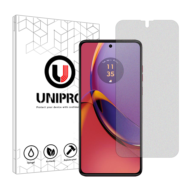 محافظ صفحه نمایش مات یونی پرو مدل Explosion Proof مناسب برای گوشی موبایل موتورولا Moto G84 محافظ صفحه نمایش مات یونی پرو مدل Explosion Proof مناسب برای گوشی موبایل موتورولا Moto G84