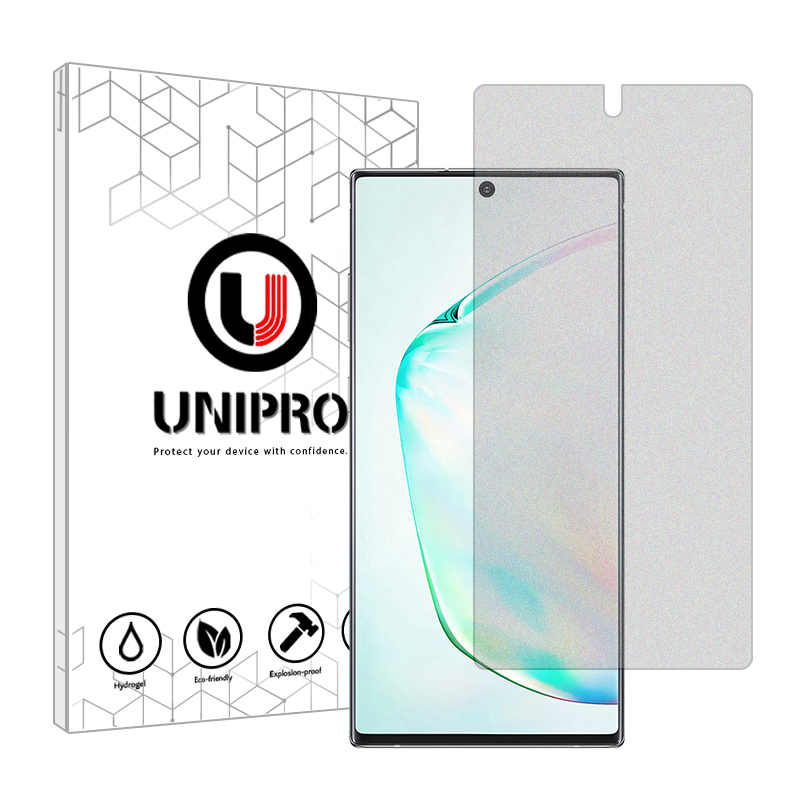 محافظ صفحه نمایش مات یونی پرو مدل Star 4 مناسب برای گوشی موبایل سامسونگ Galaxy Note10 Plus محافظ صفحه نمایش مات یونی پرو مدل Star 4 مناسب برای گوشی موبایل سامسونگ Galaxy Note10 Plus