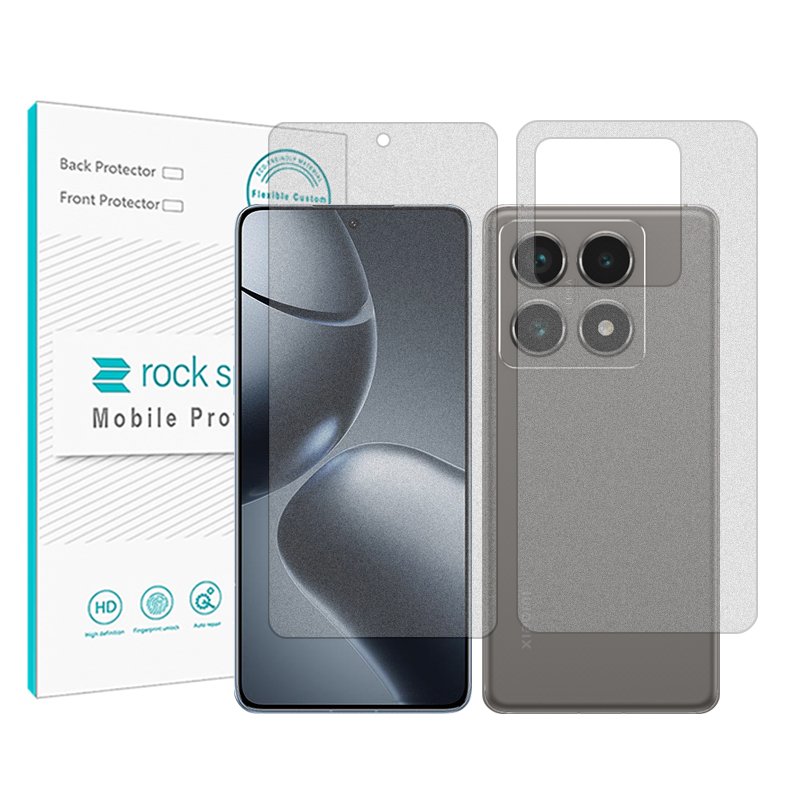 محافظ صفحه نمایش مات راک اسپیس مدل Resistant مناسب برای گوشی موبایل شیائومی 14T Pro به همراه محافظ پشت گوشی محافظ صفحه نمایش مات راک اسپیس مدل Resistant مناسب برای گوشی موبایل شیائومی 14T Pro به همراه محافظ پشت گوشی