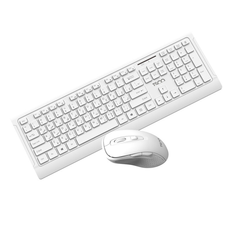 کیبورد و ماوس بی سیم تسکو مدل TKM 7023W کیبورد و ماوس بی سیم تسکو مدل TKM 7023W