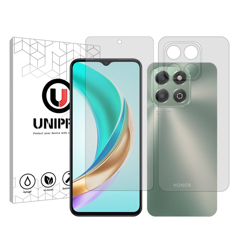 محافظ صفحه نمایش شفاف یونی پرو مدل Explosion Proof مناسب برای گوشی موبایل آنر X6b به همراه محافظ پشت گوشی محافظ صفحه نمایش شفاف یونی پرو مدل Explosion Proof مناسب برای گوشی موبایل آنر X6b به همراه محافظ پشت گوشی