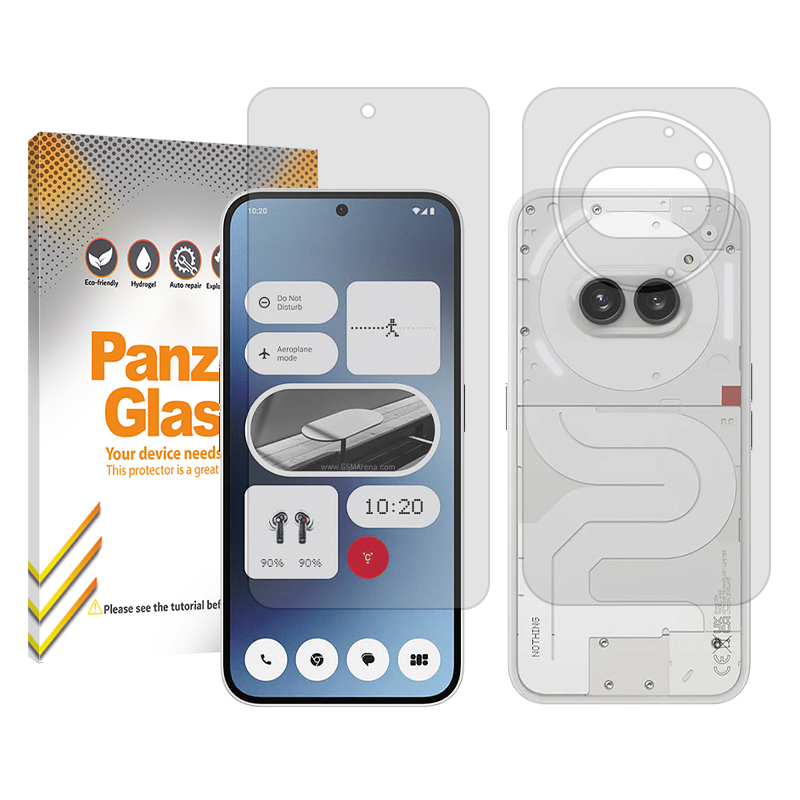 محافظ صفحه نمایش شفاف پنزر گلس مدل Resistant مناسب برای گوشی موبایل ناتینگ فون 2a به همراه محافظ پشت گوشی محافظ صفحه نمایش شفاف پنزر گلس مدل Resistant مناسب برای گوشی موبایل ناتینگ فون 2a به همراه محافظ پشت گوشی