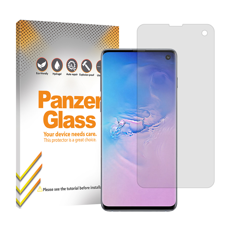 محافظ صفحه نمایش شفاف پنزر گلس مدل Resistant مناسب برای گوشی موبایل سامسونگ Galaxy S10 محافظ صفحه نمایش شفاف پنزر گلس مدل Resistant مناسب برای گوشی موبایل سامسونگ Galaxy S10