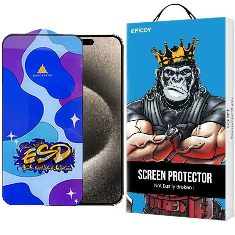 محافظ صفحه نمایش اپیکوی مدل Star ESD مناسب برای گوشی موبایل اپل iPhone 15 Pro Max محافظ صفحه نمایش اپیکوی مدل Star ESD مناسب برای گوشی موبایل اپل iPhone 15 Pro Max
