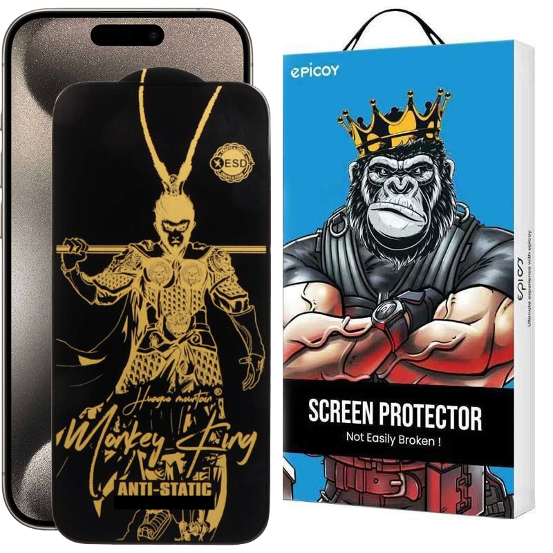 محافظ صفحه نمایش اپیکوی مدل Wukong ESD مناسب برای گوشی موبایل  اپل iPhone 15 Pro Max محافظ صفحه نمایش اپیکوی مدل Wukong ESD مناسب برای گوشی موبایل  اپل iPhone 15 Pro Max