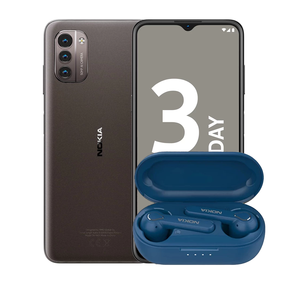 گوشی موبایل نوکیا مدل G21 ظرفیت 128 گیگابایت رم 6 گیگابایت به همراه هندزفری نوکیا مدل BH-205 Lite گوشی موبایل نوکیا مدل G21 ظرفیت 128 گیگابایت رم 6 گیگابایت به همراه هندزفری نوکیا مدل BH-205 Lite