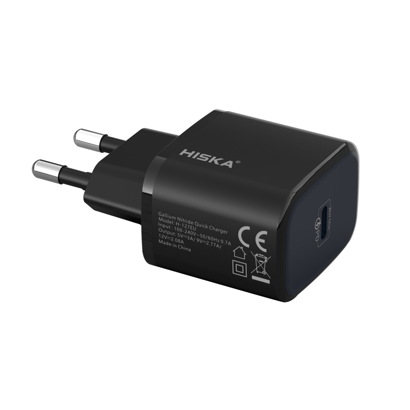 شارژر دیواری 25 وات هیسکا مدل H-127EU شارژر دیواری 25 وات هیسکا مدل H-127EU