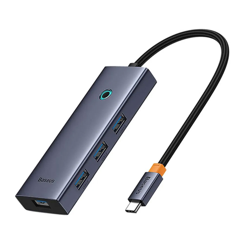 هاب 6 پورت USB-C باسئوس مدل BS-OH118 هاب 6 پورت USB-C باسئوس مدل BS-OH118