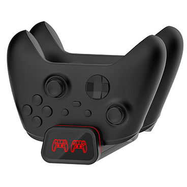 پایه شارژر دابی مناسب برای دسته Xbox سری X/XS/One-X -مشکی  پایه شارژر دابی مناسب برای دسته Xbox سری X/XS/One-X -مشکی