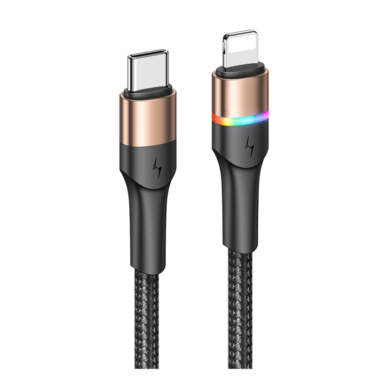 کابل تبدیل USB-C به لایتنینگ یوسمز مدل US-SJ538 طول 1.2 متر کابل تبدیل USB-C به لایتنینگ یوسمز مدل US-SJ538 طول 1.2 متر