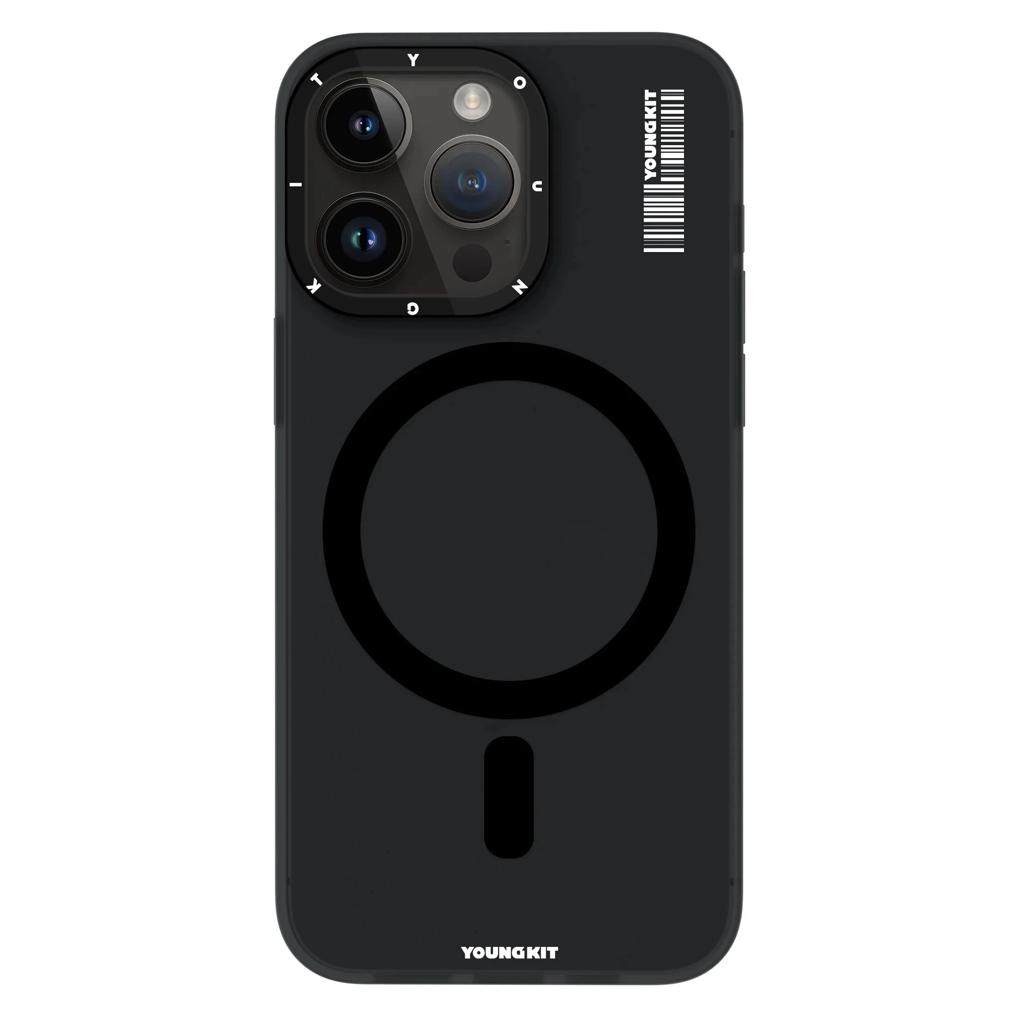 کاور گوشی اپل iPhone 16 Pro Max یانگ کیت مد‌ل Hidden Sand Magsafe-سفید