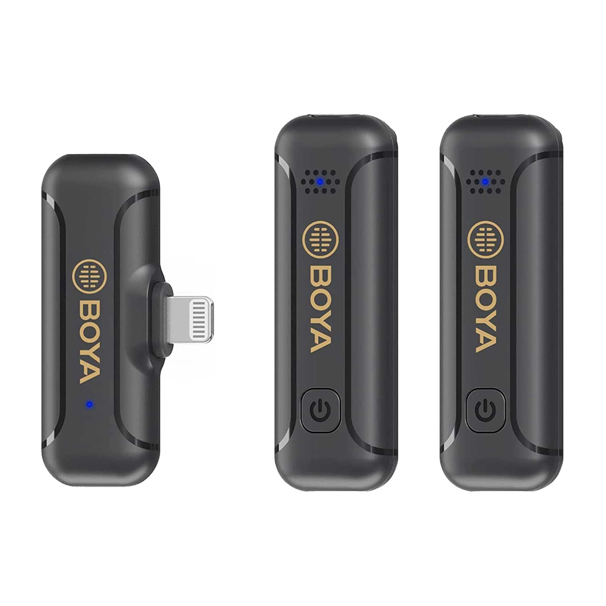 میکروفن بی سیم یقه ای بویا مدل BY-WM3T2-D2  رابط لایتنینگ میکروفن بی سیم یقه ای بویا مدل BY-WM3T2-D2  رابط لایتنینگ