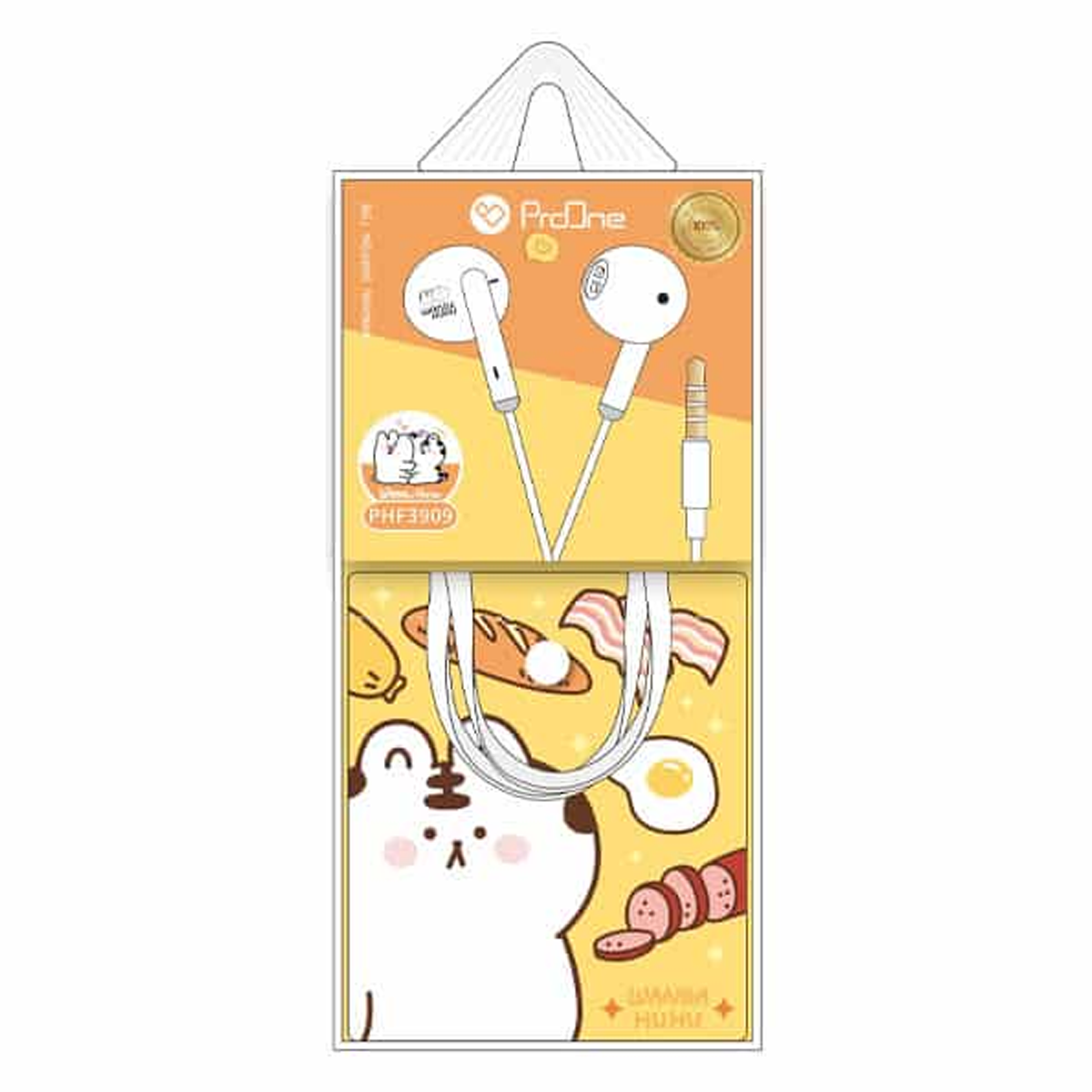 هندزفری سیمی پرووان مدل PHF3909-زرد هندزفری سیمی پرووان مدل PHF3909-زرد