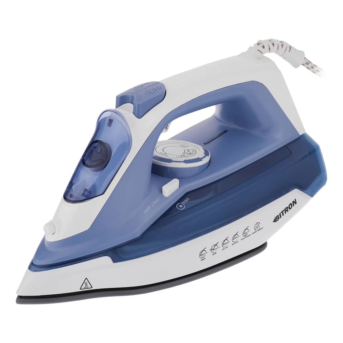 اتو بخار بیترون مدل BPV-E70-آبی سفید اتو بخار بیترون مدل BPV-E70-آبی سفید