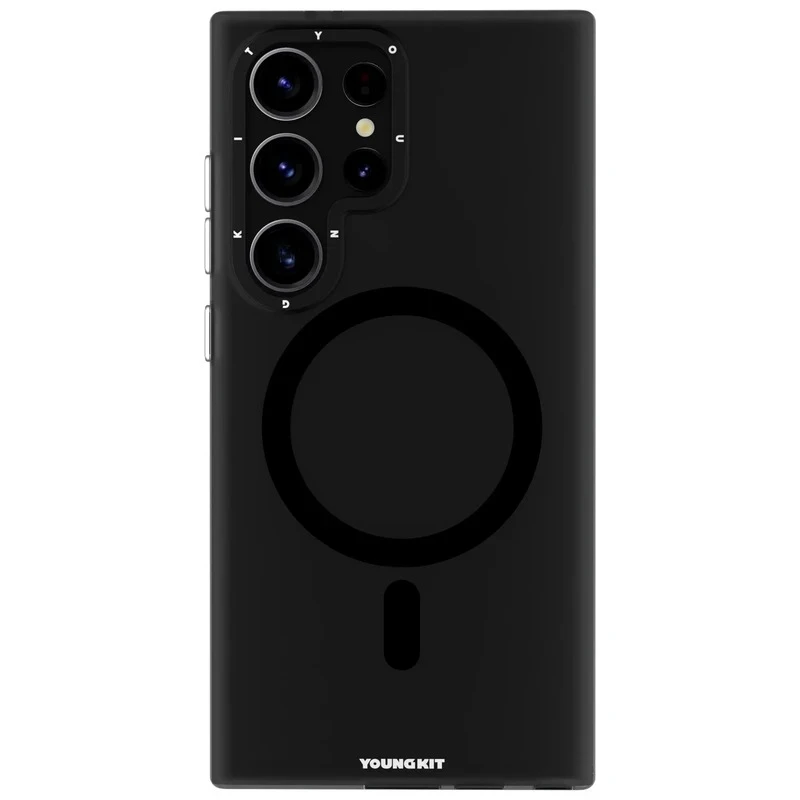 کاور گوشی سامسونگ Galaxy S25 Ultra یانگ کیت مدل H‌idden Sand Magsafe-بی رنگ مات 