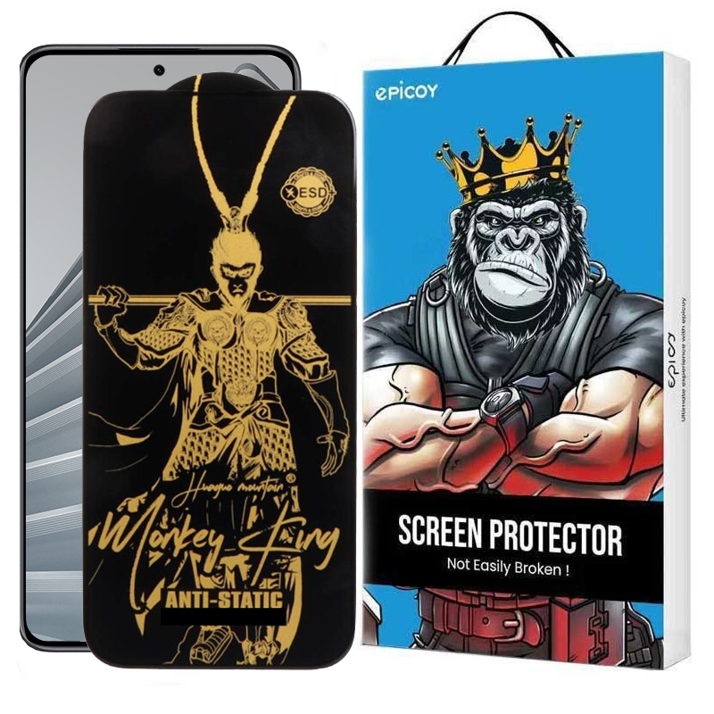 گلس گوشی شیائومی Redmi Note 14 5G اپیکوی مدل Wukong ESD  گلس گوشی شیائومی Redmi Note 14 5G اپیکوی مدل Wukong ESD