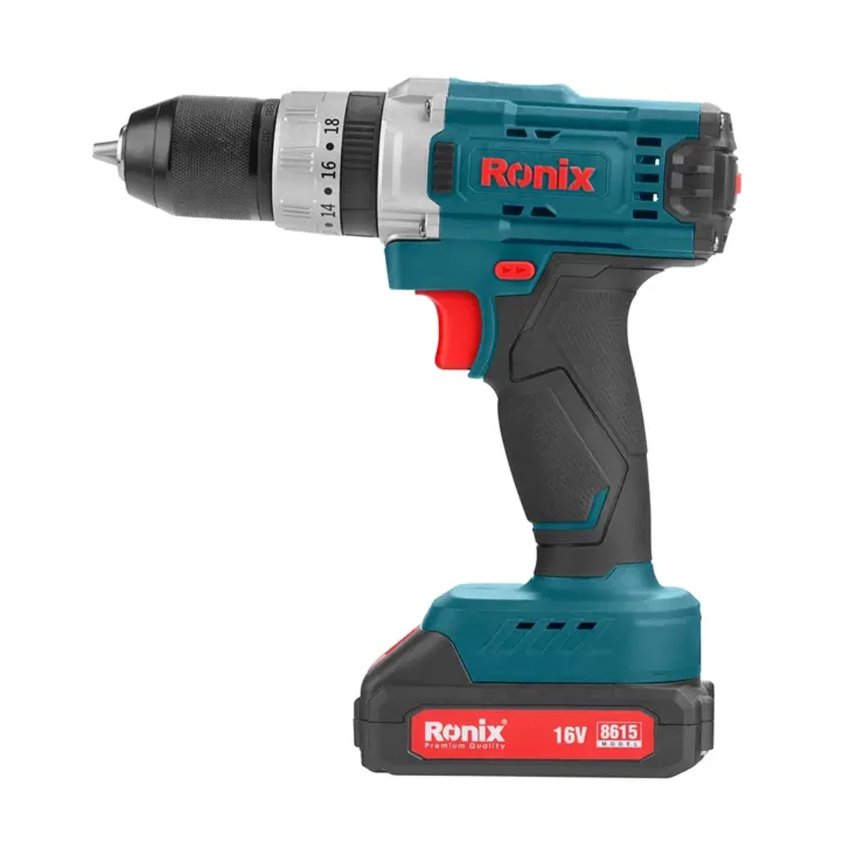دریل شارژی رونیکس مدل 8615-چند رنگ  دریل شارژی رونیکس مدل 8615-چند رنگ