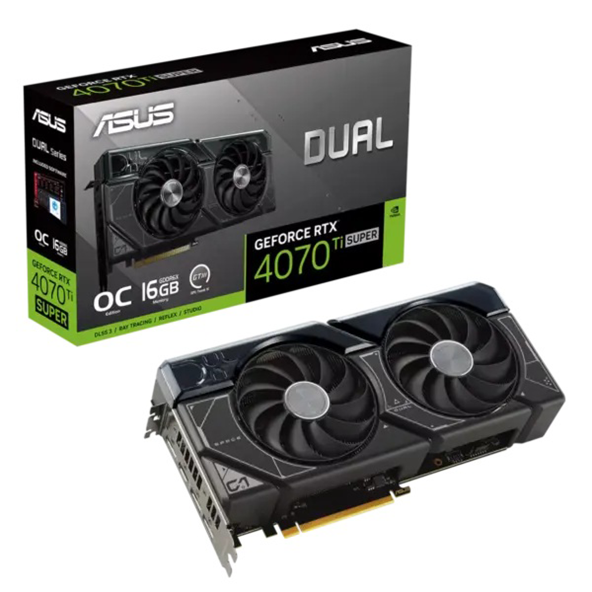 کارت گرافیک ایسوس مدل Dual GeForce RTX 4070 Ti SUPER OC Edition 16GB کارت گرافیک ایسوس مدل Dual GeForce RTX 4070 Ti SUPER OC Edition 16GB
