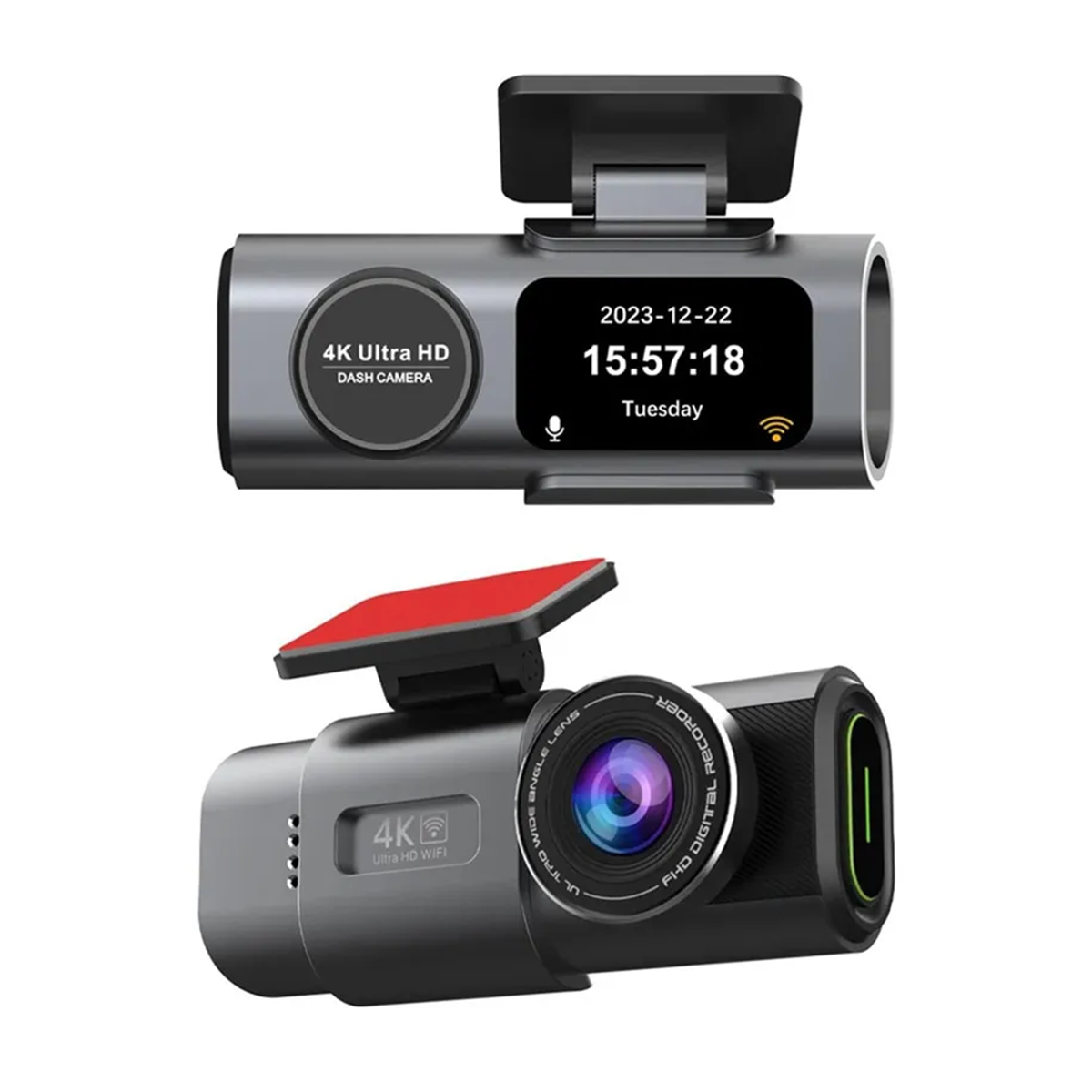دوربین ثبت وقایع خودرو مدل discavery car dash cam 4k ultra دوربین ثبت وقایع خودرو مدل discavery car dash cam 4k ultra