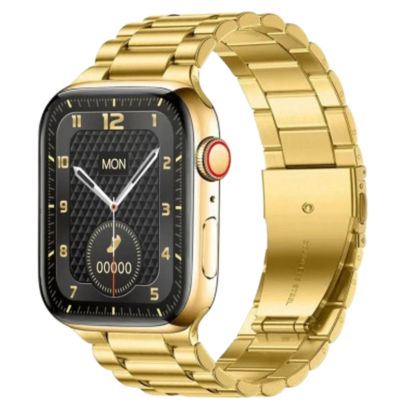 ساعت هوشمند ویسمی مدل WS-71 Ultra2-بدنه طلایی بند طلایی ساعت هوشمند ویسمی مدل WS-71 Ultra2-بدنه طلایی بند طلایی