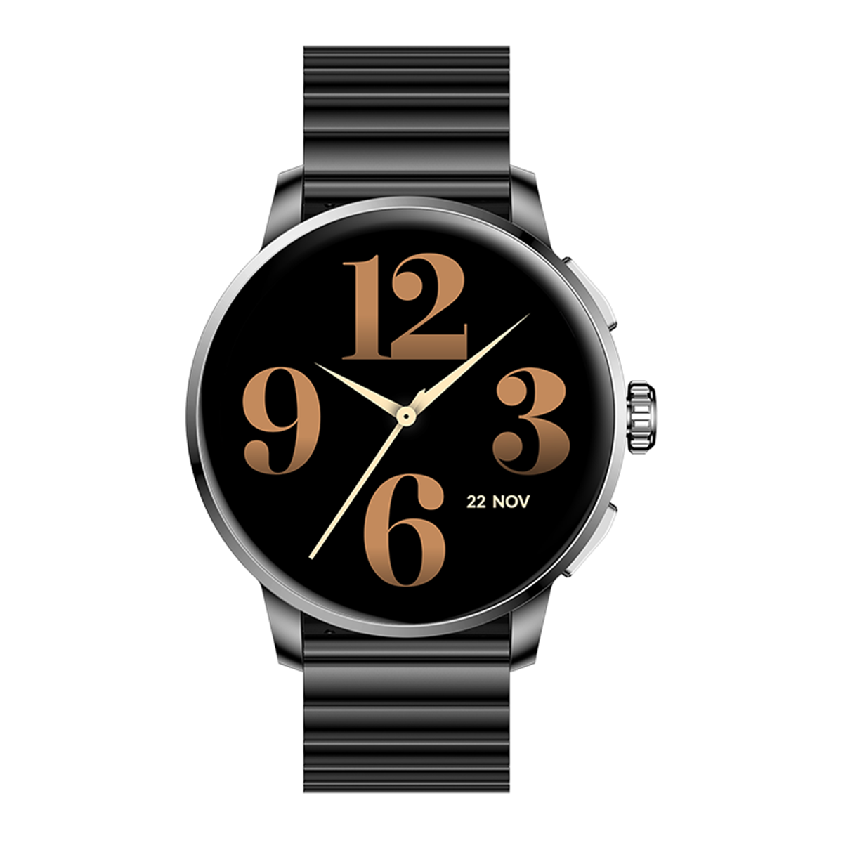 ساعت هوشمند گلوریمی مدل Artist بند استیل-بدنه مشکی بند مشکی ساعت هوشمند گلوریمی مدل Artist بند استیل-بدنه مشکی بند مشکی