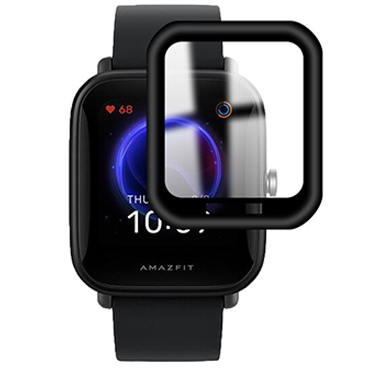 محافظ صفحه نمایش مناسب برای ساعت امیزفیت مدل Bip U-مشکی  محافظ صفحه نمایش مناسب برای ساعت امیزفیت مدل Bip U-مشکی